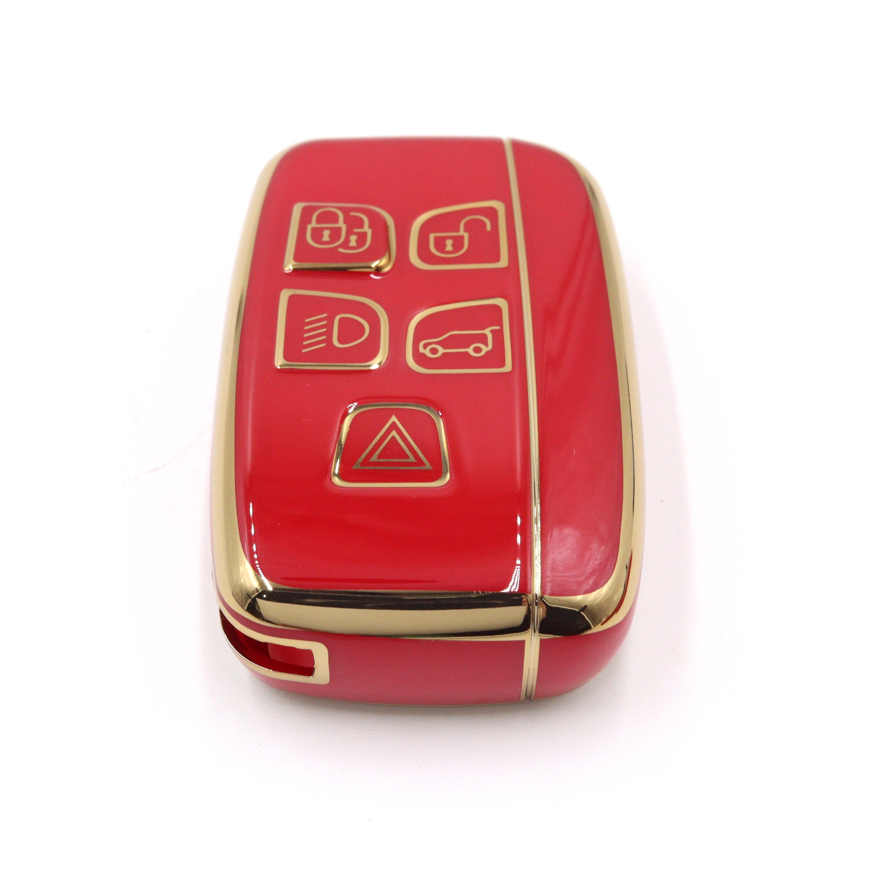 5 Button Red Car Key Sleeve To Suit Range Rover | Remote Pro